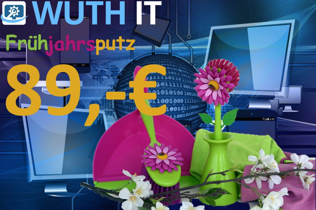 Computer Frühjahrsputz von Wuth-IT