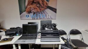 Mit Linux gerettete Notebooks