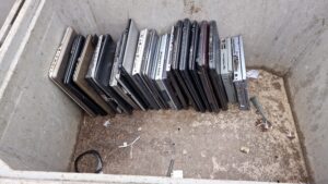 Der letzte Weg der Laptops zum Wertstoffhof